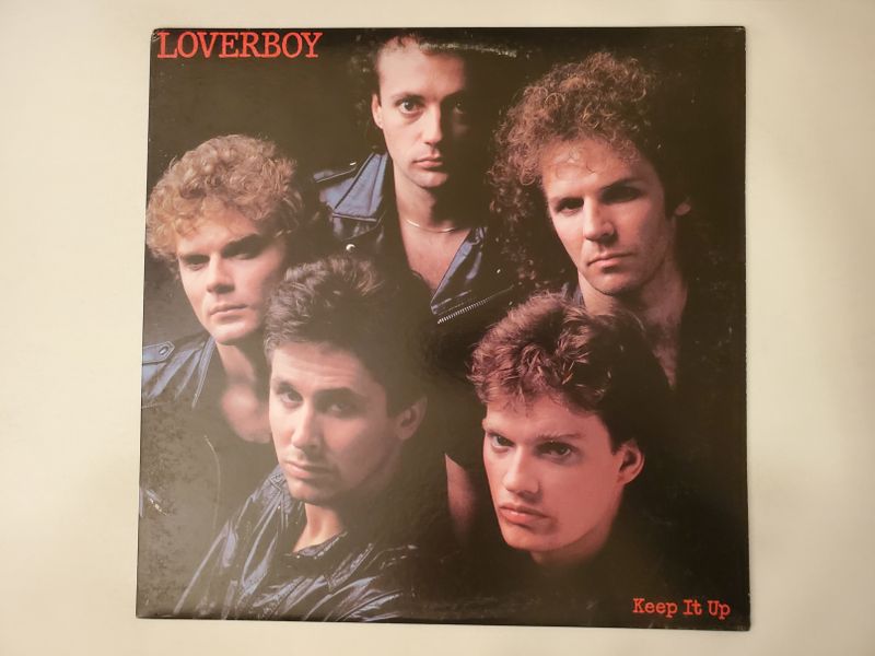 Loverboy Keep It Up vinyl record